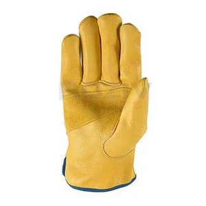 ถุงมือทำงานหนังปลอดภัยพร้อมสายรัดข้อมือแบบกันลื่นและปรับได้สวมใส่สบายและระบายอากาศได้ดี - Product Image 2