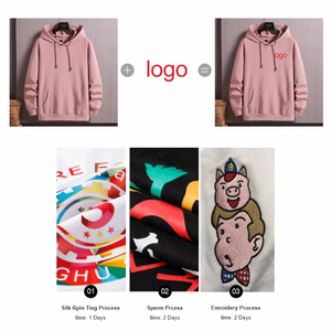 Sweat-shirt en coton de haute qualité Logo personnalisé impression broderie Design personnel marque sweats à capuche hommes femmes pull à capuche WESTCOOL - Product Image 4