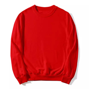 Alta calidad OEM pulóver liso teñido felpa en blanco Jogger blanco cuello redondo algodón personalizado con capucha cuello redondo sudadera para venta al por mayor - Product Image 5