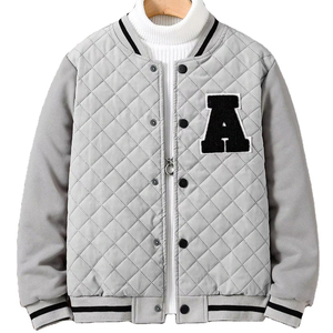 Chaqueta Varsity de alta calidad con logotipo personalizado Pareja College Baseball Men's Letterman Varsity Jacket para hombres Chaquetas para hombres Oem - Product Image 1