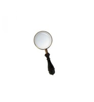 Wholesale Brass-Made Wooden Short Handle Magnifier for Book Reading and Gifting Usage