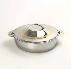 Finishing High Quality Steel with Lid Handmade Hammered Luxury Casserole Serving <b>Food</b> <b>Warmer</b> <b>for</b> Home Hotel Restaurants - Product Image 5