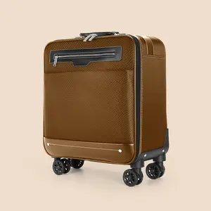 Accepter Sac de voyage à main personnalisé Bagages avec serrure TSA Bagages à roulettes en tissu souple 16 "18" 20 pouces Sac à roulettes Oxford