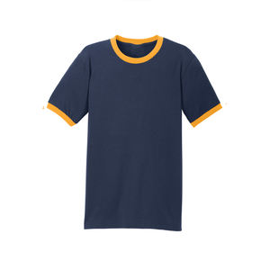 T-shirt léger pour homme, manches courtes, mélange de coton, col rond, tee-shirt tendance pour la vente en gros - Product Image 3