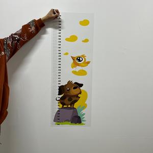 กระดานไวท์บอร์ดโพลีสไตรีนแบบนำกลับมาใช้ใหม่ได้ทนทานรุ่น-8ชิ้นแผนภูมิการเติบโตของเด็กแบบคงที่ออกแบบให้พับเก็บได้ง่าย - Product Image 4