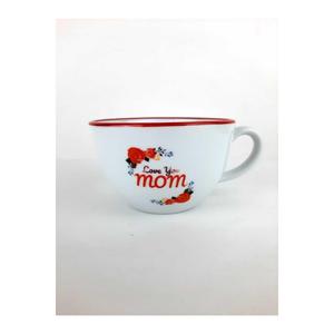 Porland Porland rosso serie speciale grande tazza bianca (tè-caffè-cioccolata calda-Sahlep-zuppa)