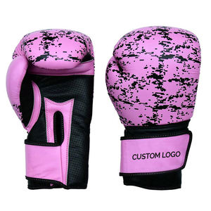 ถุงมือชกมวยแบบหนาพิเศษ ผลิตตามสั่ง ใช้งานง่าย ซับแรงกระแทก ระบายอากาศได้ดี สำหรับฝึกซ้อมและต่อสู้ ขนาด 10 ออนซ์ 12 ออนซ์ ทนทาน น้ำหนักเบา - Product Image 1