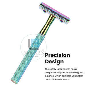 Venta Directa de Fábrica, Maquinillas de Afeitar de Acero Inoxidable de Alta Calidad, Reutilizables, Duraderas, Accesorios de Afeitado, Nuevo Diseño - Product Image 2