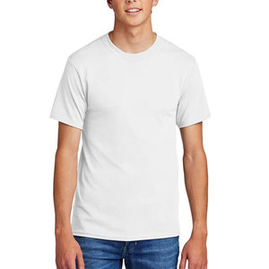 Camiseta de cuello redondo de manga corta de algodón pesado, Camiseta lisa de diseño en blanco, gran oferta, camisetas personalizadas de alto rendimiento - Product Image 4