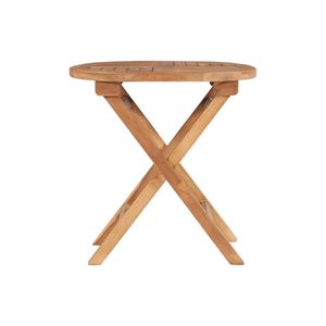 <b>Folding</b> <b>Dining</b> <b>Table</b> Made Of High Quality Old Teak Wood, Modern Minimalist Design, Economical Price - Product Image 2