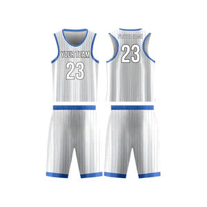 Uniforme léger de basket-ball Design personnalisé vêtements de sport sublimation réversible uniforme de maillot de basket-ball - Product Image 2