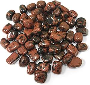 Obsidiana de caoba Natural de alta calidad Cristal caído Reiki Chakra Cristales Curación a granel Guijarro Cristal Artesanía Mayorista - Product Image 5