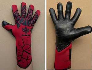 ถุงมือโกลฟุตบอลระดับมืออาชีพด้ามจับ: ยางเยอรมัน4มม. รับประกันคุณภาพสูงปรับแต่งได้ - Product Image 3