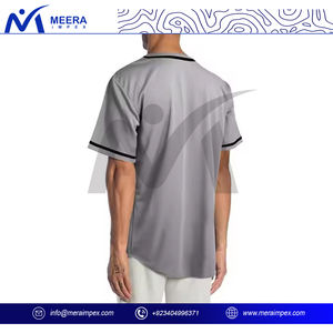 Maillot de baseball respirant à séchage rapide pour hommes, kit complet personnalisé, vêtements de sport imprimés par sublimation avec logo OEM, option grande taille, vente en gros - Product Image 3