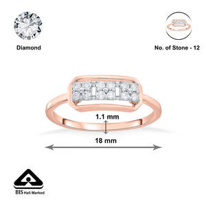Calem Shape Cocktail Diamantring - Product Image 6