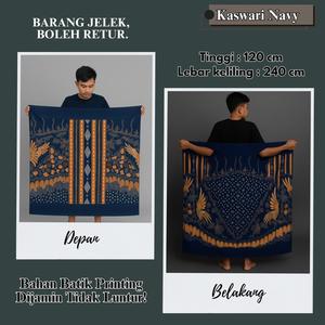 Sarong traditionnel en batik - Product Image 1