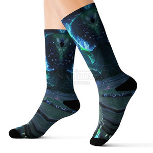 Precio al por mayor Nueva llegada Sublimación Calcetines Venta caliente Ligero Personalizado Hombres Sublimación Calcetines - Product Image 1