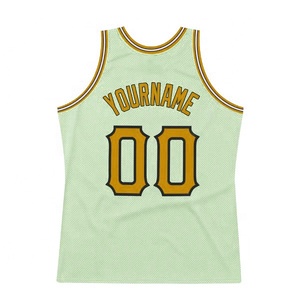 Nom de l'équipe personnalisée sublimation design maillot de basket-ball en gros maille polyester grande taille en stock pour maillot - Product Image 6