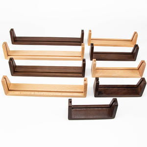 Solid Wood Luminous Acrylic Calendar Base U-shaped Base Postcard Photo Frame Base LED Desktop <strong>Christmas</strong> <strong>Decoration</strong> - Product Image 6