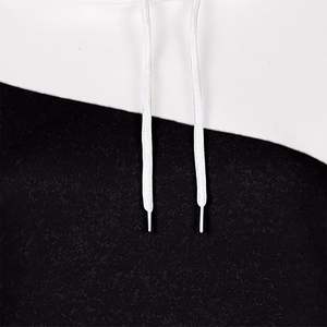 Femmes battement de coeur solide broderie décontracté cordon entraînement polaire écologique respirant sweats à capuche goutte épaule poche à capuche - Product Image 4