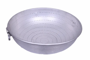 Colador de Arroz de Aluminio de Primera Calidad, Capacidad de 25 Litros, Drenaje Rápido, Acabado Plateado Pulido, para Cocina Comercial de Hotel - Product Image 5