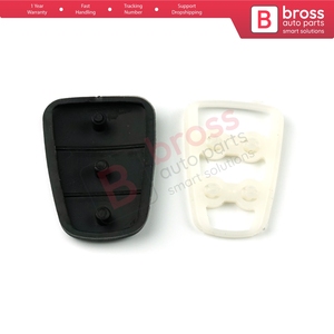 แผ่นยาง BDP1123 สำหรับใส่กุญแจรีโมทรถยนต์แบบพับได้ 3 ปุ่ม - Product Image 2