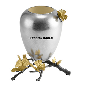 แจกันดอกไม้โลหะสำหรับตกแต่งโต๊ะงานกิจกรรมกระถางต้นไม้ตกแต่งสำเร็จรูปออกแบบตามสั่ง - Product Image 1