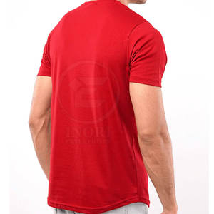 T-shirt décontracté pour homme en coton 100% tricoté à manches courtes - Séchage rapide et respirant, écologique, 220g, coupe ample, haute qualité - Product Image 3