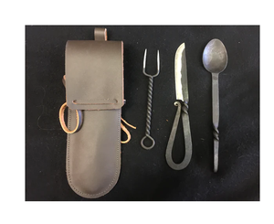 Nueva moda de cuero con cuchara titular bolsos/bolsos de cuero con uso hecho a mano fabricación de acero con espejo en India mayorista - Product Image 2