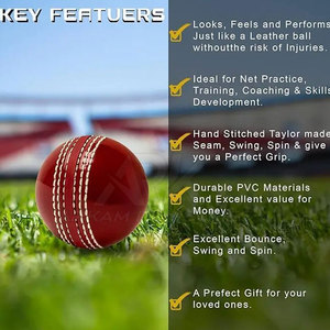 Classic Style Cricket Hardball Strong Core Smooth Surface Ideal For Outdoor Matches And Practice - Product Image 5