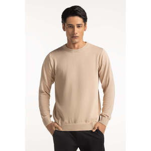 Suéter Vintage de Cuello Redondo con Logotipo Bordado, Patrón Jacquard Intarsia Cálido, Tejido para Otoño/Invierno - Product Image 6