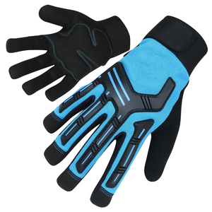 Gants de mécanicien en cuir de chèvre avec protection TPR Gants de travail polyvalents utilisés pour les saisons fraîches et hivernales - Product Image 4