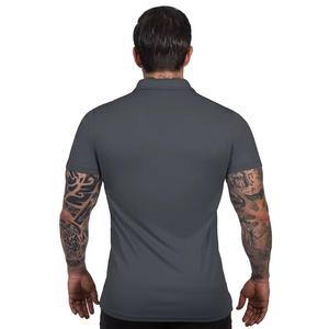 Polo de golf à manches courtes pour hommes, t-shirt de sport respirant à séchage rapide et évacuation de l'humidité pour les sports de plein air et l'entraînement - Product Image 5