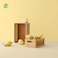 Bambus box Aufbewahrung sbox Handgemachte Bambus box Umwelt freundliche natürliche Home Tisch dekoration Großhandel aus Vietnam