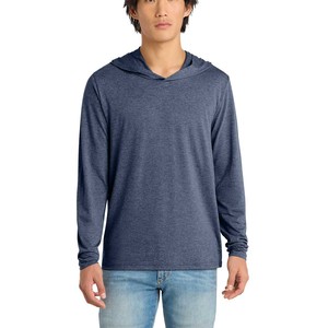 District Perfect Tri-blend Hoodies Men's Hoodie <b>Long</b> Sleeve Hooded Pullover Casual Fashion <b>Sweatshirts</b> Drawstring Gym Hooded - Product Image 3