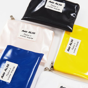 [And Also] Elegant Enamel <b>Card</b> <b>Wallet</b> Glossy Finish <b>Card</b> <b>Wallet</b> <b>Business</b> Credit <b>Card</b> Case Slim Organizer for Daily Essentials - Product Image 1