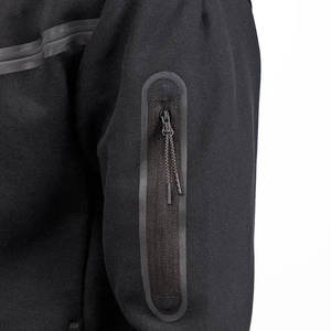 Conjunto Deportivo de Invierno para Hombre, Pantalón Ajustado y Sudadera con Cremallera, 100% Poliéster, Logotipo Personalizado, Cremallera Impermeable - Product Image 6