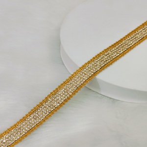 Diseñador Jharkhand hecho a mano diamante encaje borde Boutique trajes bordado decoración para ropa nupcial Sarees - Product Image 1