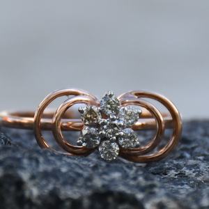 Luxury 14K & 18K Solid Gold <b>Diamond</b> Ring Elegant Certified Natural <b>Diamond</b> <b>Jewelry</b> - Product Image 3