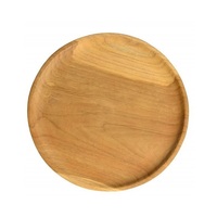 Assiettes de présentation en bois écologiques, luxueuses et élégantes, taille personnalisée pour hôtels, restaurants, salles à manger et usage domestique