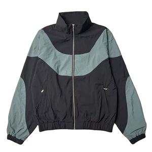 Conjunto Deportivo de 2 Piezas para Hombre, Pantalón con Cierre y Corte Acampanado, 100% Nailon, Líneas Reflectantes, Nuevo Diseño, Chaqueta Cortavientos Oversize, 2026 - Product Image 1