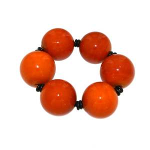 Fashion-Forward Resin Bead <b>Bracelet</b> Unique Styles with Colorful Expressions Chic Statement Pieces for Party Bangles - Product Image 4