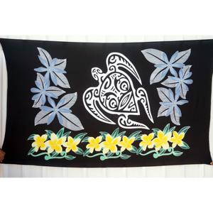 ผ้าซิ่นฮาวายพิมพ์ลายด้วยมือ คุณภาพเยี่ยม 100% ผลิตจากเรยอน รับผลิตตามสั่ง ขายส่ง ชุดคลุมชายหาด สำหรับหมู่เกาะเอเชียแปซิฟิก รุ่น HPGU058-01-200 - Product Image 1