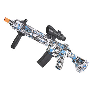 Pistola de Hidrogel de Camuflaje Automática M416, Juguete de Disparo Electrónico de PVC y ABS, Pistola de Batería para Uso en Exteriores - Product Image 2