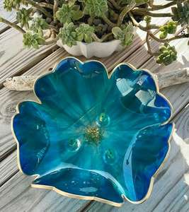 Tazón para servir ensalada de resina de la mejor calidad, tazón para comida de resina para decoración del hogar y uso doméstico de TAQI CRAFT - Product Image 2