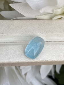 Natural White <b>Red</b> Aquamarine Long Cushion Shape Cabochons 6.90 Carats Stunning Necklace Jewelry Making Good Luster Loose <b>Bead</b> - Product Image 2
