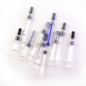 बोरोसिलिकेट ग्लास ल्यूयर लॉक सीरिंज 0.5 मिली 1 मिलीलीटर 1.5 मिलीलीटर पुनः प्रयोज्य मोटी तरल पदार्थ तेल पशु चिकित्सक का उपयोग करते हैं - Product Image 1