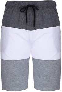 Ensemble short et t-shirt pour homme en coton 100% de haute qualité, impression de logo personnalisée, été, tissu tricoté 220 grammes, coupe classique, anti-rétrécissement - Product Image 3