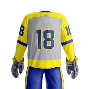 Nuevos adultos usan cómodo uniforme de hockey sobre hielo impresión por sublimación ropa deportiva uniforme de hockey sobre hielo - Product Image 6