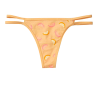 Nouvelle Génération de Culottes G-STRING pour Femmes, Taille Mi-Haute, Design Tricoté à Rivets Jetables, Respirantes, Imprimées en Sérigraphie, Style Gothique